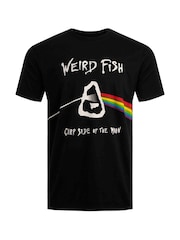 Weird Fish Black Carp Side Artist 100% Cotton T-Shirt - Image 5 of 6