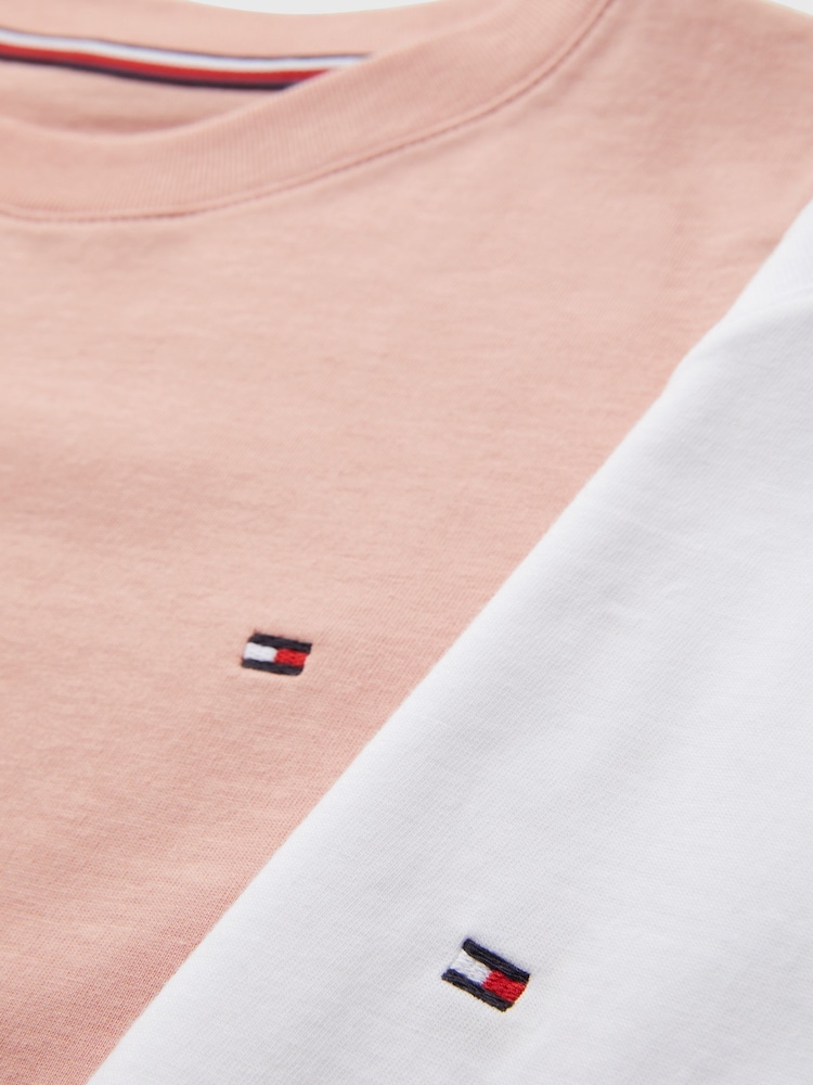 Tommy Hilfiger Cotton T-Shirts 2 Pack - Image 3 of 3 Tommy Hilfiger Cotton T-Shirts 2 Pack - Image 3 of 3