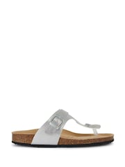 Geox Silver D Brionia Sandals - Image 4 of 4