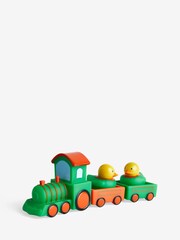 Set of 5 Green Train Christmas Bath Buddies - Image 4 of 5