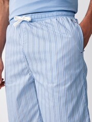Tommy Hilfiger Blue Woven 100% Cotton Pyjamas Set - Image 4 of 7
