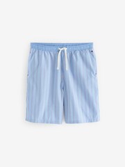 Tommy Hilfiger Blue Woven 100% Cotton Pyjamas Set - Image 7 of 7