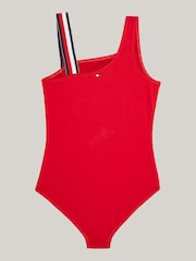 Tommy Hilfiger Red Swimsuit 1 Piece - Image 1 of 3
