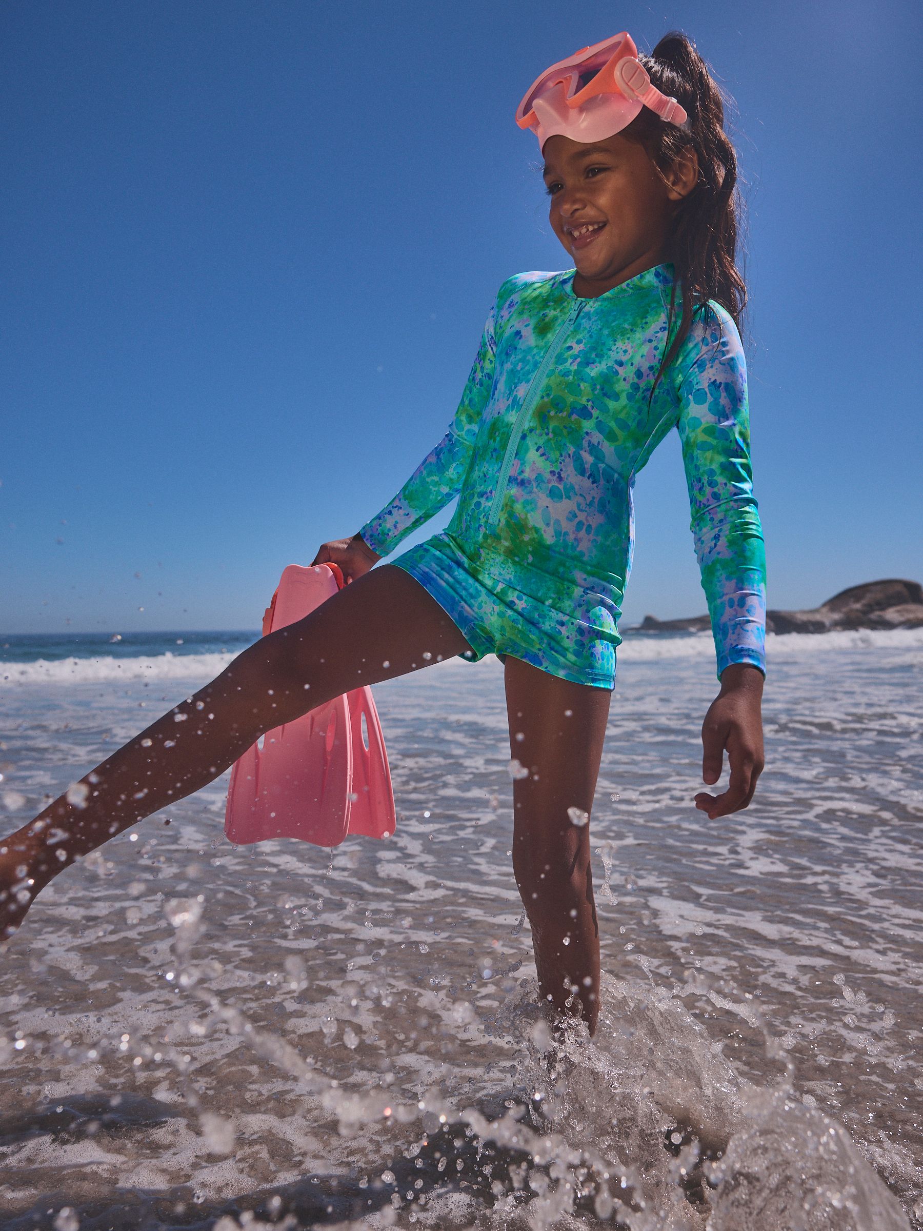 Shortie swim suit top