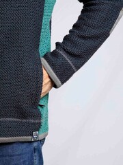 Weird Fish Blue Grafham Eco Full Zip Limited Edition Macaroni Fleece - Image 5 of 7