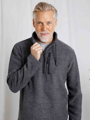 Weird Fish Ascken Eco Zig Zag Fleece - Image 1 of 8