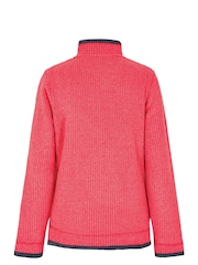 Weird Fish Green Beye Eco 1/4 Zip Grid Fleece - Image 7 of 7