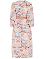 Weird Fish Kerina Organic Printed Cotton Maxi Dress - Image 6 of 6