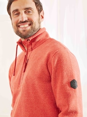 Weird Fish Ascken Eco Zig Zag Fleece - Image 2 of 4