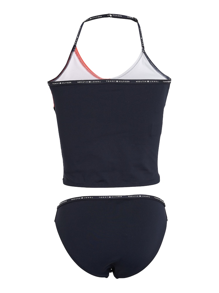 Tommy Hilfiger Blue Tankini Swim Set - Image 2 of 3