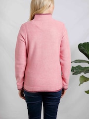 Weird Fish Green Beye Eco 1/4 Zip Grid Fleece - Image 3 of 14