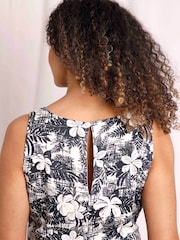 Weird Fish Nalani Eco Viscose Printed Jumpsuit - Image 3 of 8