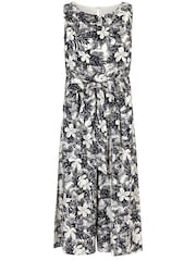 Weird Fish Nalani Eco Viscose Printed Jumpsuit - Image 7 of 8