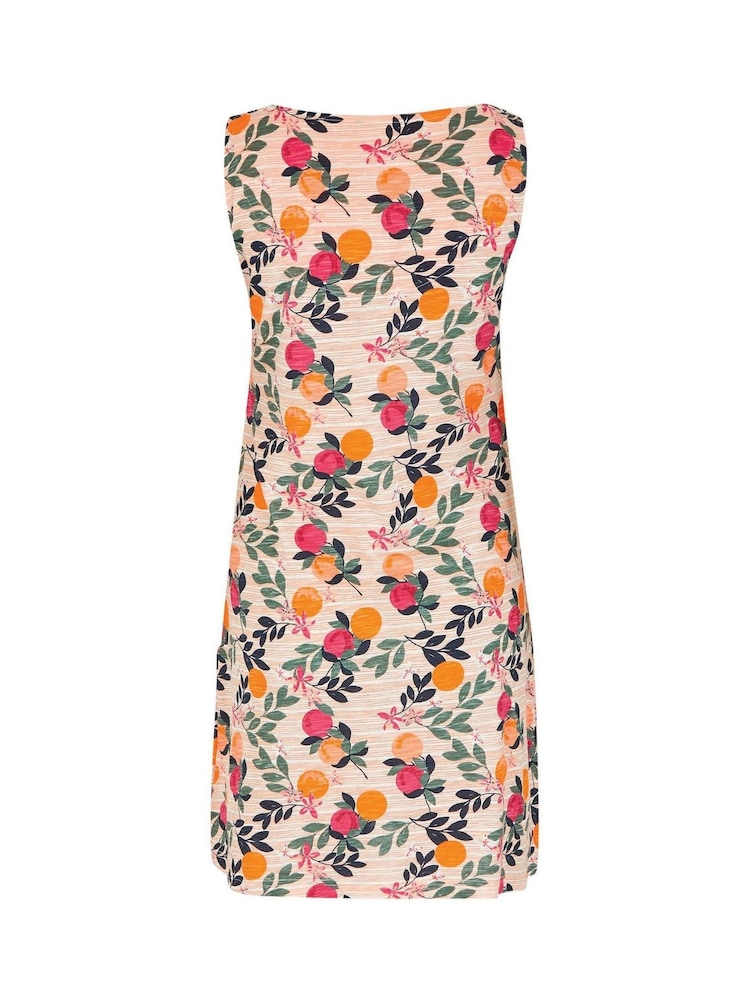 Weird Fish Orange Indus Printed Jersey Tunic - Image 7 of 7 Weird Fish Orange Indus Printed Jersey Tunic - Image 7 of 7