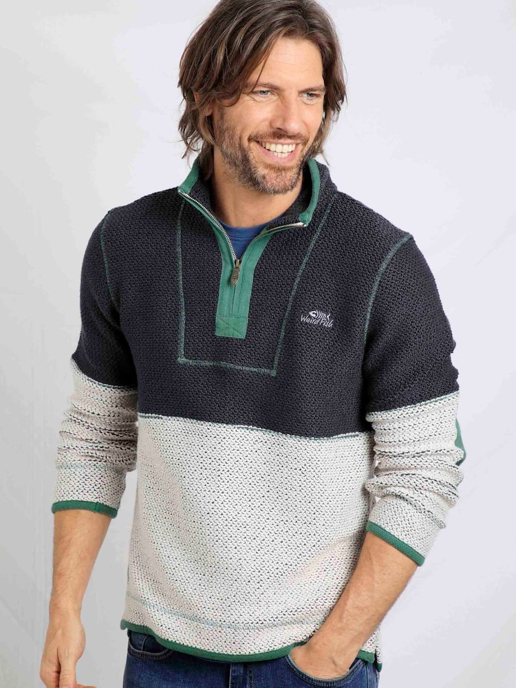 Weird Fish Blue Fleece Limited Edition Mac - Image 1 of 7