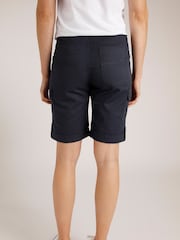 Weird Fish Blue Rhae Organic 100% Cotton Cargo Shorts - Image 2 of 7