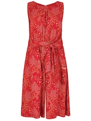 Weird Fish Nalani Eco Viscose Printed Jumpsuit - Image 11 of 14