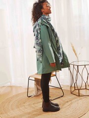 Weird Fish Green Delara Showerpoof Jacket - Image 2 of 6