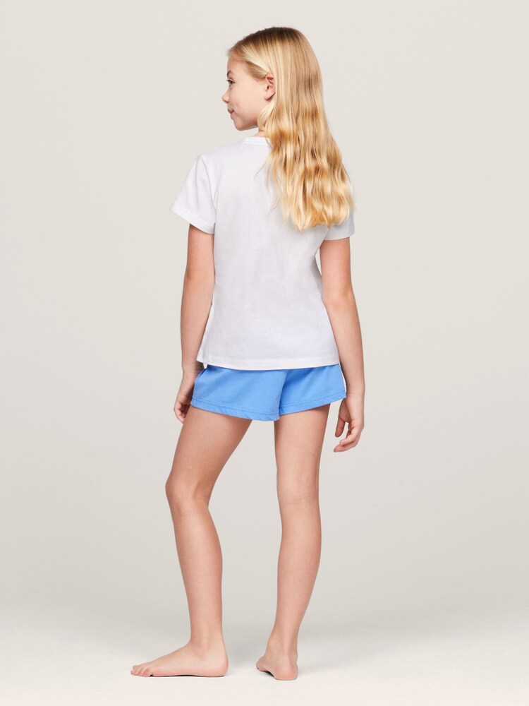 Tommy Hilfiger Blue Short T-Shirt Pyjama Set - Image 2 of 3