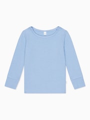 MORI Cotton & Bamboo Kids Blue Pyjama Set - Image 5 of 6