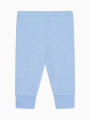 MORI Cotton & Bamboo Kids Blue Pyjama Set - Image 6 of 6