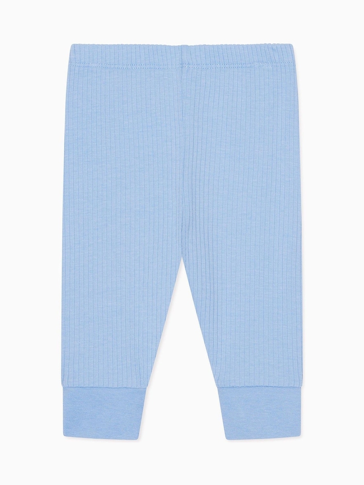 MORI Cotton & Bamboo Kids Blue Pyjama Set - Image 6 of 6