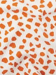 MORI Cream Organic Cotton & Bamboo Giraffe Spot Pyjama Set - Image 4 of 4