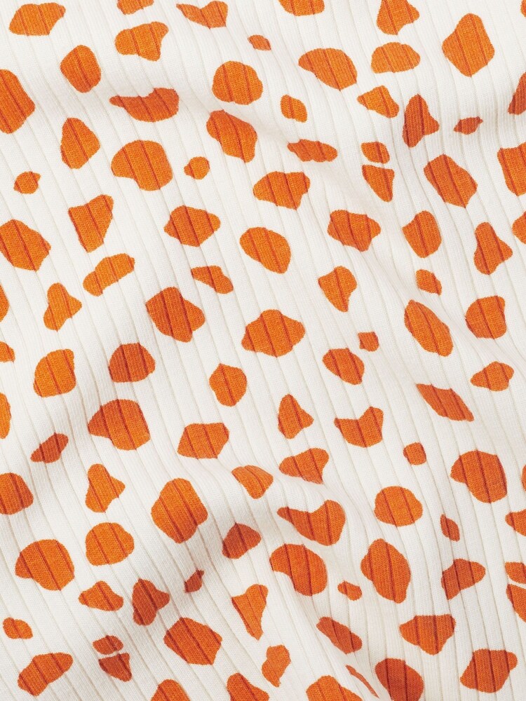 MORI Cream Organic Cotton & Bamboo Giraffe Spot Pyjama Set - Image 4 of 4