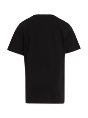 Calvin Klein Black 100% Cotton Graphic Logo T-Shirt - Image 5 of 6