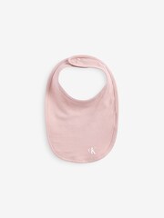 Calvin Klein Pink Bib Gift Box 3 Pack - Image 4 of 4