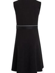 Calvin Klein Black Logo Tape Sleeveless Punto Dress - Image 5 of 6