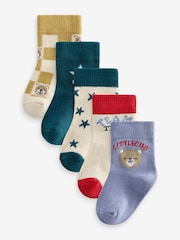 Bright Baby Socks 5 Pack (0mths-2yrs) - Image 1 of 5