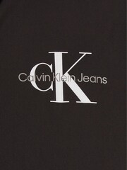 Calvin Klein Black Logo Zip Through Jacket - Image 6 of 6