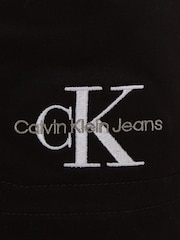 Negru - Pantaloni scurți cargo cu logo Calvin Klein - Imaginea 6 din 6