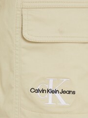 Verde - Pantaloni scurți cargo cu logo Calvin Klein - Imaginea 6 din 6