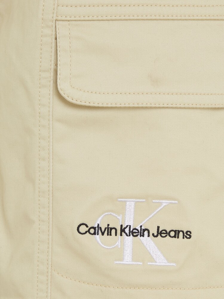 Verde - Pantaloni scurți cargo cu logo Calvin Klein - Imaginea 6 din 6