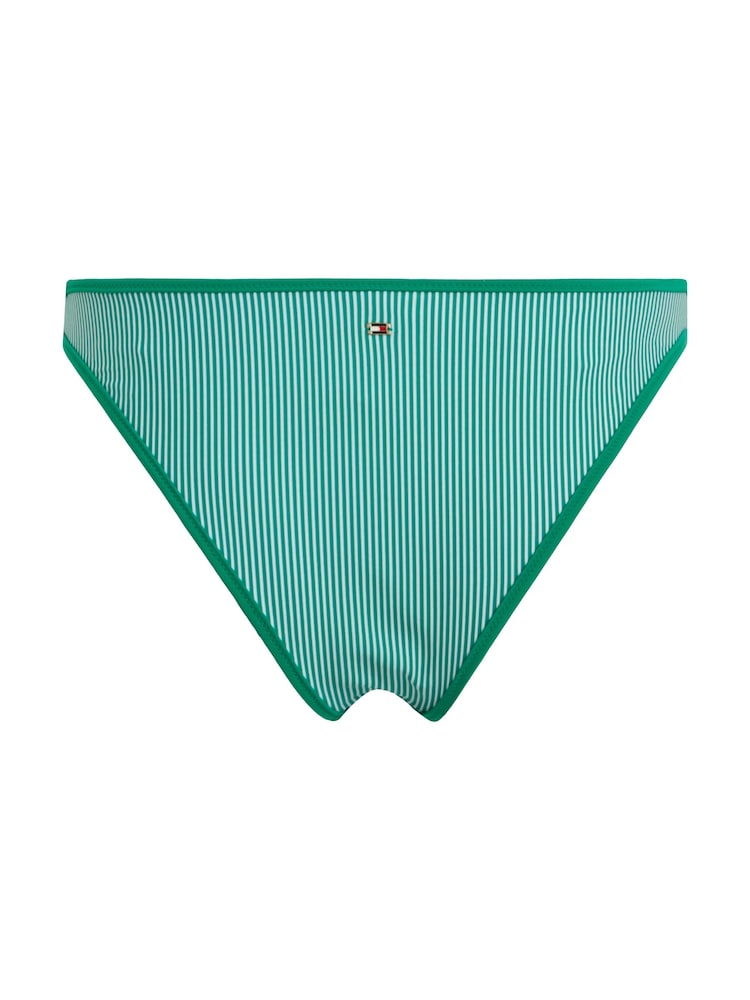 Tommy Hilfiger Green Cheeky High Leg Bikini Bottoms - Image 4 of 4