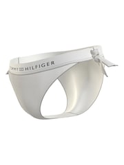 Tommy Hilfiger Cream Side Bottom Tie Bikini - Image 4 of 5