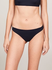 Tommy Hilfiger Blue Brazilian Bikini Bottoms - Image 1 of 3