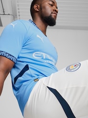 Puma Light Blue Mens Manchester City Home 24/25 Football Shirt - Image 2 of 8