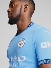 Puma Light Blue Mens Manchester City Home 24/25 Football Shirt - Image 5 of 8