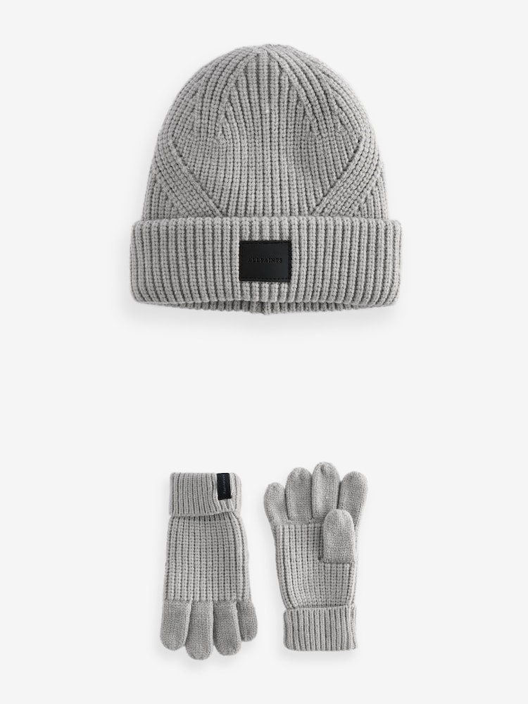 Gris - Ensemble bonnet et gants smALLSAINTS Farren - Image 4 of 7