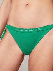 Tommy Hilfiger Green Side Bottom Tie Bikini - Image 2 of 5