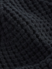 smALLSAINTS Black Nevada Ribbed Beanie and Gloves Set - Image 7 of 7