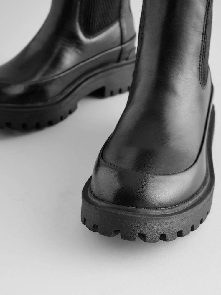 smALLSAINTS Bottes en cuir épais Harlee - Image 3 of 4