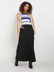 M&Co Black Pocket Maxi Skirt - Image 2 of 4
