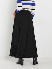 M&Co Black Pocket Maxi Skirt - Image 3 of 4