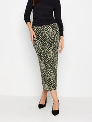 Long Tall Sally Black Pinstripe Midaxi Skirt - Image 1 of 3