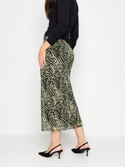 Long Tall Sally Black Pinstripe Midaxi Skirt - Image 2 of 3