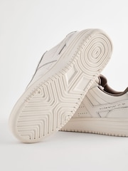 smALLSAINTS Vix Low Top Round Toe Leather Trainers - Image 5 of 6